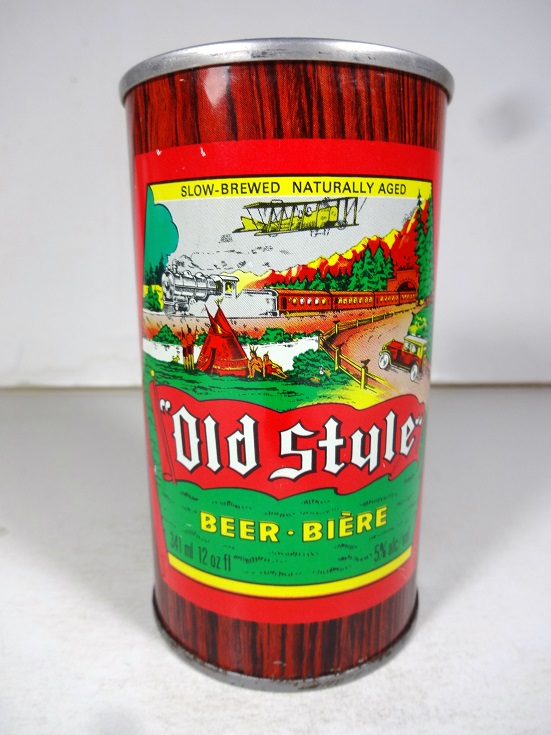 Old Style Beer - Biere - 5% - woodgrain - T/O